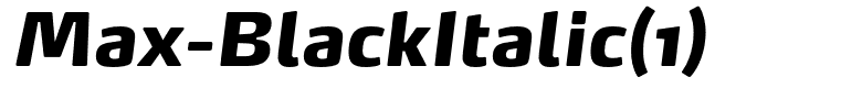 Max-BlackItalic(1)