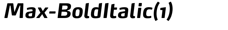 Max-BoldItalic(1)