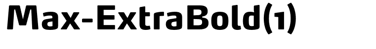 Max-ExtraBold(1)