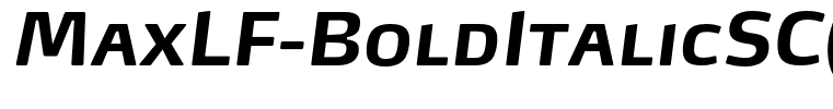 MaxLF-BoldItalicSC(1)