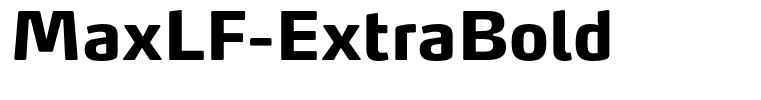 MaxLF-ExtraBold
