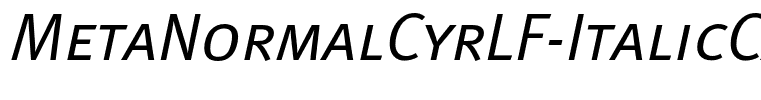 MetaNormalCyrLF-ItalicCaps(1)