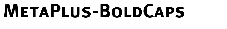 MetaPlus-BoldCaps