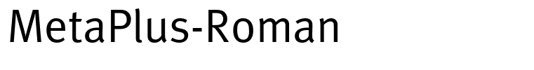 MetaPlus-Roman