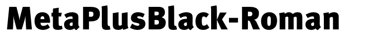 MetaPlusBlack-Roman