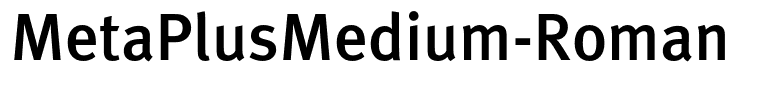 MetaPlusMedium-Roman
