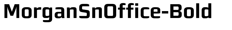 MorganSnOffice-Bold