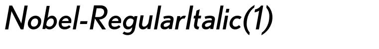 Nobel-RegularItalic(1)