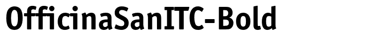 OfficinaSanITC-Bold