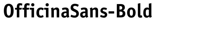 OfficinaSans-Bold