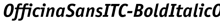 OfficinaSansITC-BoldItalicOS