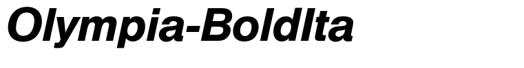 Olympia-BoldIta