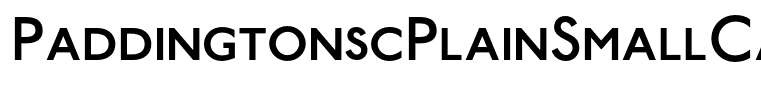 PaddingtonscPlainSmallCaps