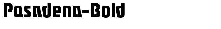 Pasadena-Bold