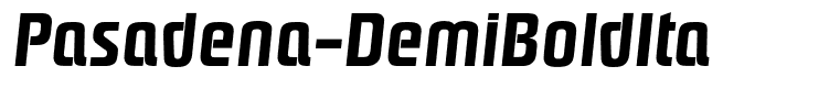 Pasadena-DemiBoldIta