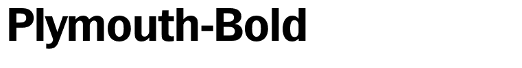 Plymouth-Bold