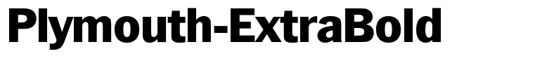 Plymouth-ExtraBold