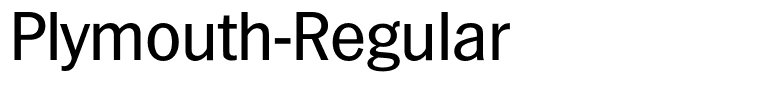 Plymouth-Regular