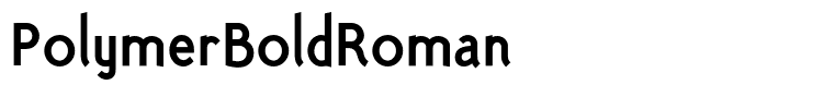 PolymerBoldRoman