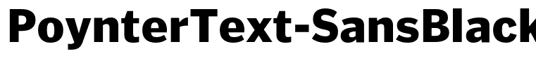 PoynterText-SansBlack