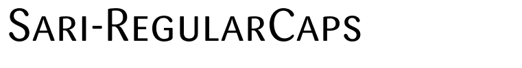 Sari-RegularCaps