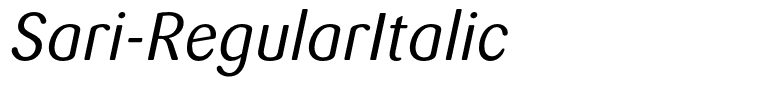 Sari-RegularItalic