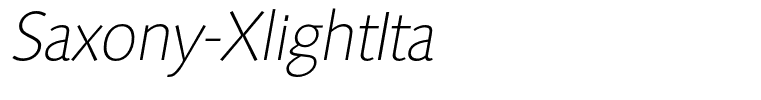 Saxony-XlightIta