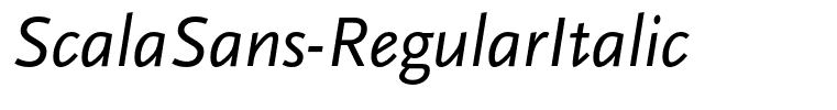 ScalaSans-RegularItalic