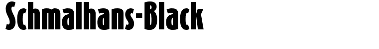 Schmalhans-Black