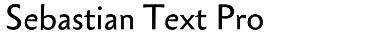 Sebastian Text Pro