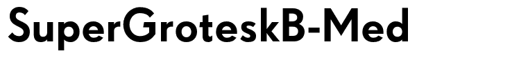 SuperGroteskB-Med