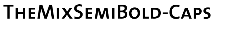 TheMixSemiBold-Caps