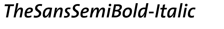 TheSansSemiBold-Italic