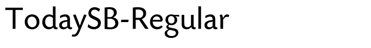 TodaySB-Regular