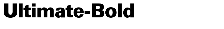 Ultimate-Bold