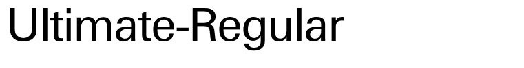 Ultimate-Regular