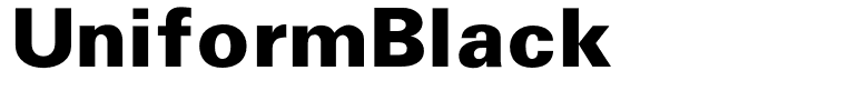 UniformBlack