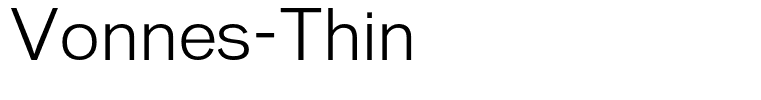 Vonnes-Thin