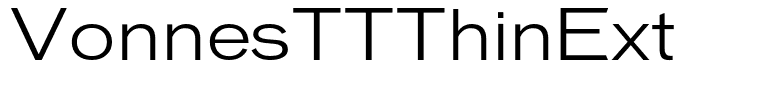 VonnesTTThinExt