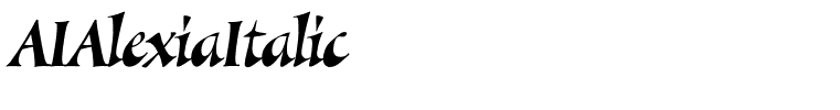 AIAlexiaItalic