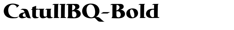 CatullBQ-Bold