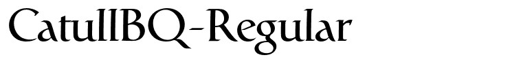 CatullBQ-Regular