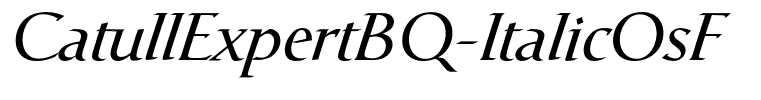 CatullExpertBQ-ItalicOsF