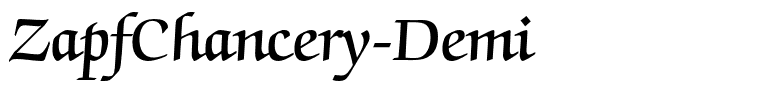 ZapfChancery-Demi