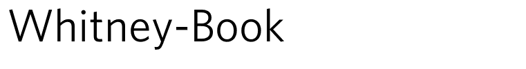 Whitney-Book