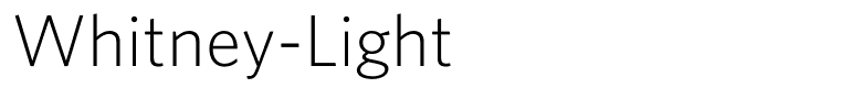 Whitney-Light