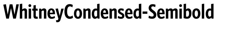 WhitneyCondensed-Semibold