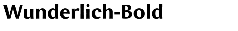 Wunderlich-Bold