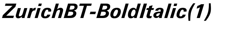 ZurichBT-BoldItalic(1)