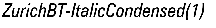 ZurichBT-ItalicCondensed(1)